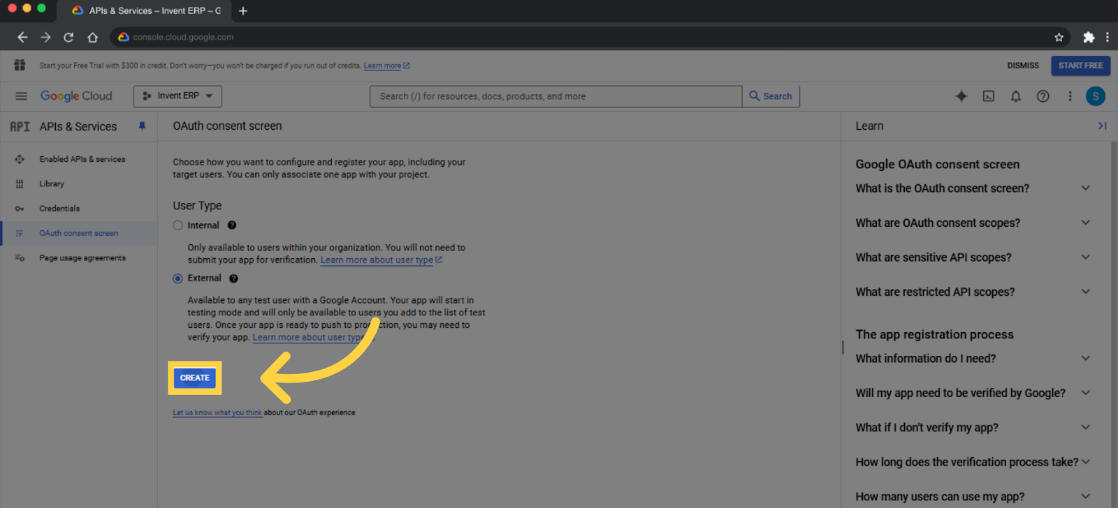 Step 10 - Google OAuth