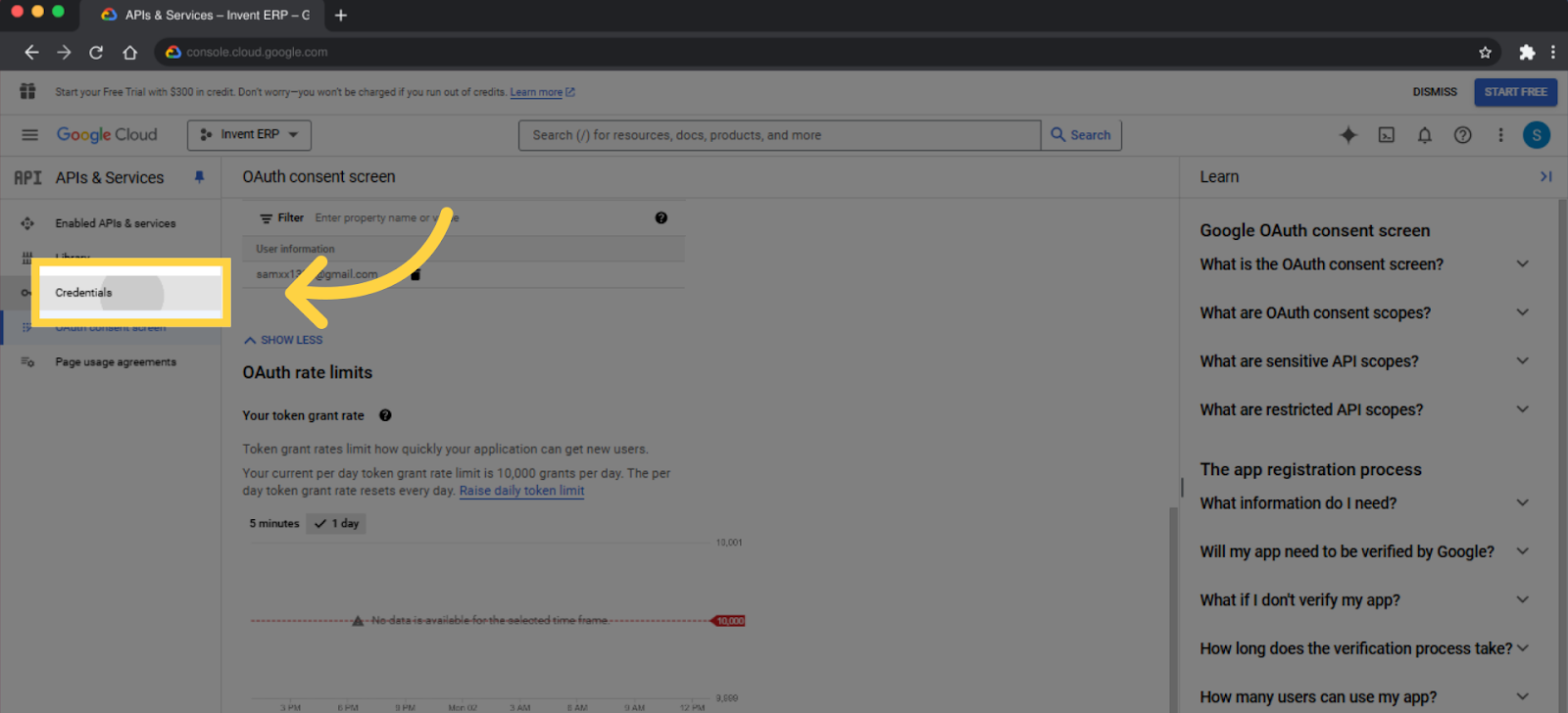 Step 31 - Google OAuth
