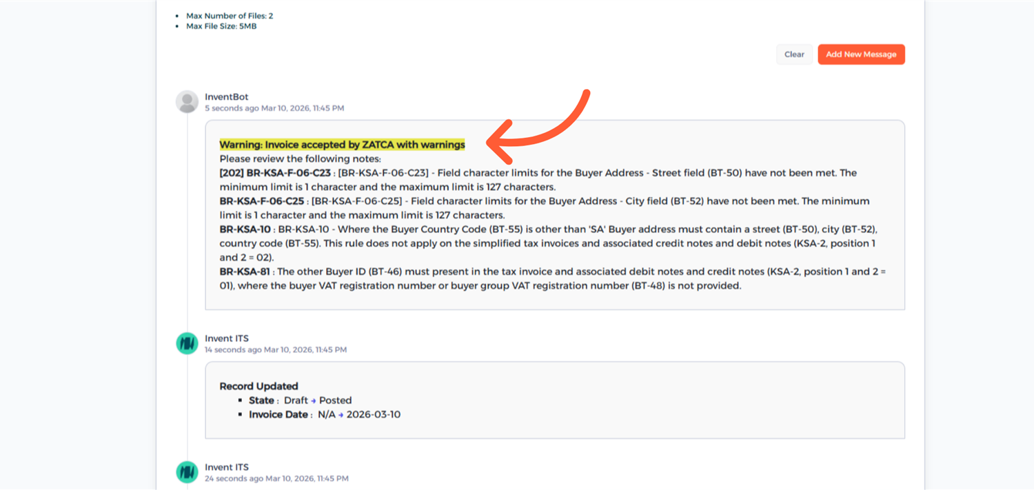 Step 5 - Open Original Invoice